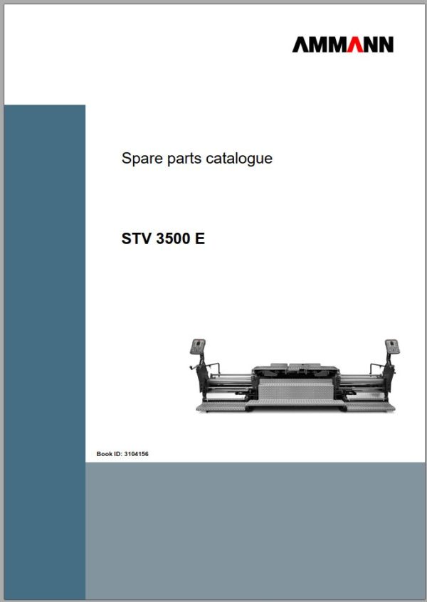 Ammann Machinery 2023 15.7 GB PDF Spare Parts Catalog 2