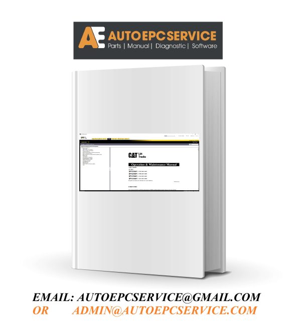 Caterpillar Lift Trucks MCFA USA 10.2022 Spare Parts Catalog Workshop Manual DVD 4 scaled