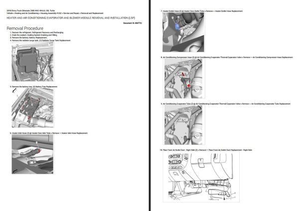 Chevy Silverado 2500 4WD V8 6.6L DSL Turbo Wiring Diagrams and Repair Manual 2