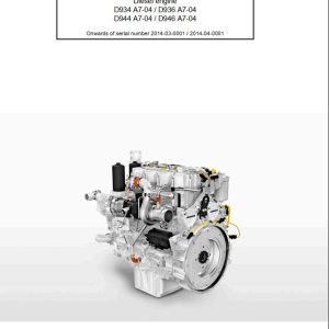 Claas Liebherr Engine D934 A7 04 D936 A7 04 D944 A7 04 D946 A7 04 Repair Manual