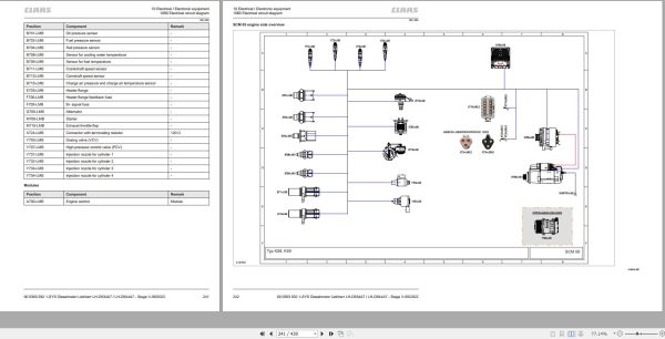 Claas Liebherr Engine LH D934A7 LH D944A7 Stage V Technical Systems 00 0303 932 1 3