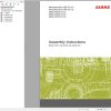 Claas Mercedes Benz Engine OM and MAN Assembly Instructions 00 0303 023 1