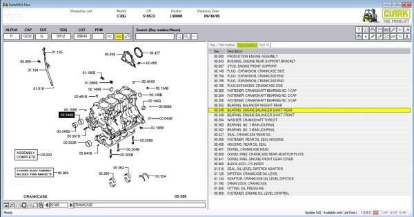 Clark ForkLift Parts Pro Plus EPC v540 09.2023 Spare Parts Catalog 5