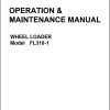 Furukawa Wheel Loader Operation Shop Manual Parts Catalog 1.48 GB PDF 1 1