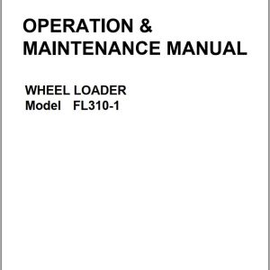 Furukawa Wheel Loader Operation Shop Manual Parts Catalog 1.48 GB PDF 1 1