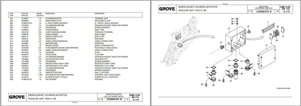 Grove GMK Crane Parts Manual 17.2 GB PDF Collection EN DE 3