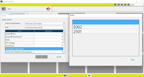 Hino Diagnostic Explorer 3 Hino DXIII Ver.1.23.7 10.2023 Diagnostic Software 9