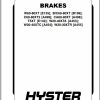 Hyster A to Z Series Class 1 5 Forklift Service Manual 20GB PDF 5