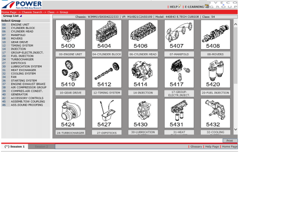 Iveco Power Trucks Bus EPC Q2.2023 09.2023 Spare Parts Catalog 6