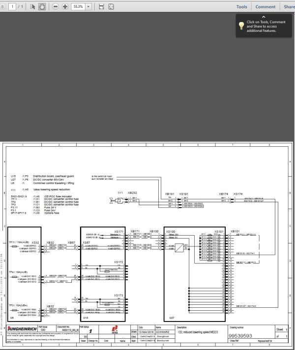 JUNGHEINRICH JETI ForkLift SH v4.37 CZ 06.2023 Service Information 7