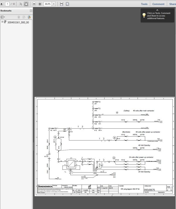 JUNGHEINRICH JETI ForkLift SH v4.37 PL 06.2023 Service Information 6