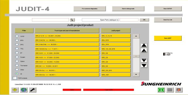Jungheinrich JETI Judit ForkLift v4.37.005 05.2023 Diagnostic Software 3