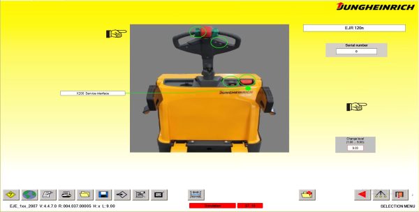 Jungheinrich JETI Judit ForkLift v4.37.005 05.2023 Diagnostic Software 8