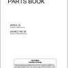Komatsu Crawler Dozers D65EX 16 Parts Book FEN02148 01