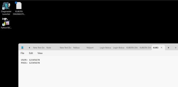 Kubota Diagmaster 22.08.01 2022 level 9 Engineering Remote Installation 3