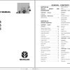 Newholland Backhoe Loader NH75 NH85 NH95 Repair Manual 6045600100