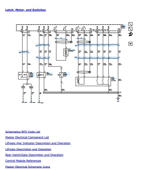 Opel INSIGNIA A 2012 Trunk Wiring Diagrams Repair Manual 1