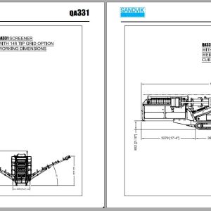 Sandvik Mining Construction Operator Maintenance Machine Dimension Manual 663 MB PDF 3 2