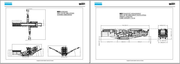 Sandvik Mining Construction Operator Maintenance Machine Dimension Manual 663 MB PDF 3 2