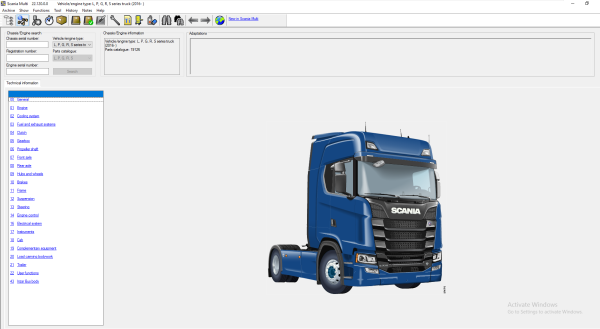 Scania Multi 05.2023 Spare Parts Catalog Workshop Manual 2375aa06e48a01a76