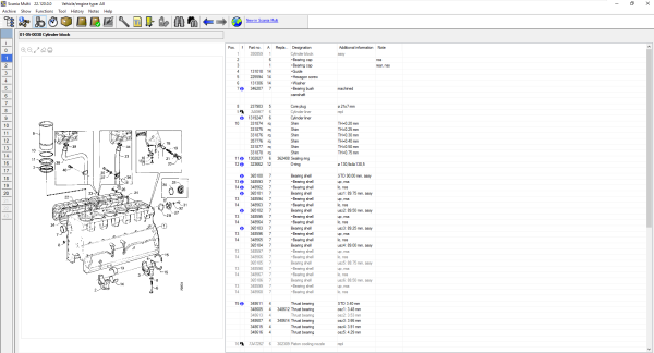 Scania Multi 05.2023 Spare Parts Catalog Workshop Manual 5545486fc04915606