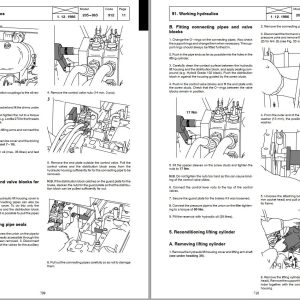 Valtra Tractor 205 to A95 Service Manual 39200212 1