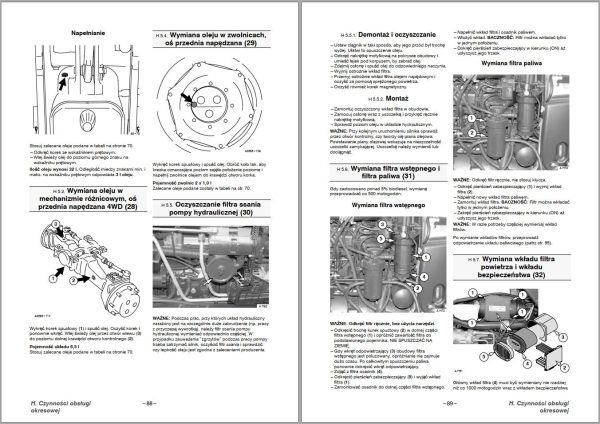 Valtra Tractor A72 A82 A92 Operators Manual PL 1