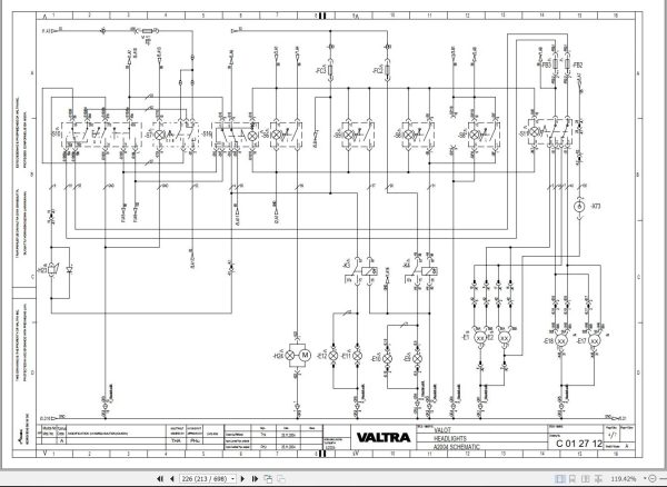 Valtra Tractor A75n A85n A95n Service Manual 39215211 1