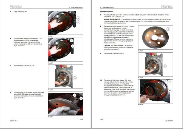 Valtra Tractor A84H1C7 A94H1C7 Service Manual PL 1