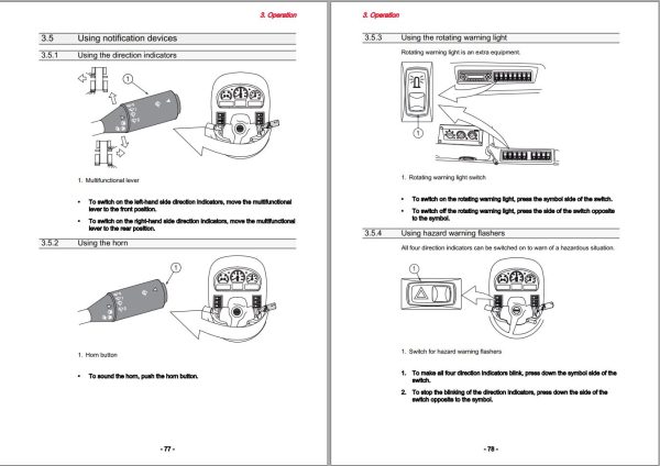 Valtra Tractor N103H N113H N123H Operators Manual 1