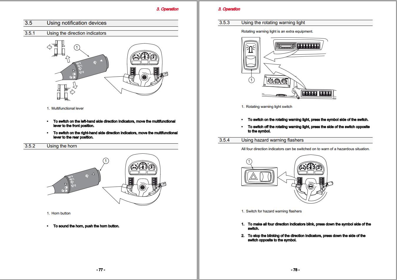 Valtra Tractor N103H N113H N123H Operators Manual 1