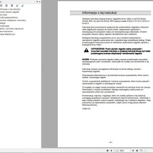 Valtra Tractor N103H to N143H Operators Manual PL