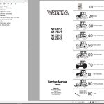 Valtra Tractor N103H3 N113H3 N123H3 N143H3 Service Manual
