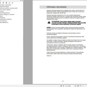Valtra Tractor N104H1B7 to N174H1B7 Operators Manual PL