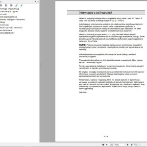 Valtra Tractor N122D N142D Operators Manual PL