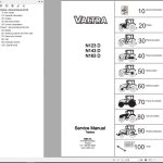 Valtra Tractor N123D N143D N163D Service Manual