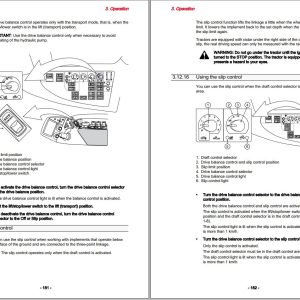 Valtra Tractor N123V N143V Operators Manual 39881211 1