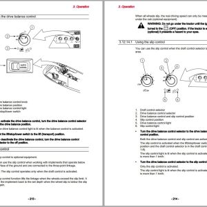 Valtra Tractor N134A1B7 N1154eA1B7 N174A1B7 Operators Manual 1