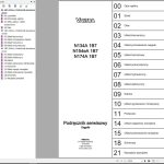 Valtra Tractor N134A1B7 N154eA1B7 N174A1B7 Service Manual PL
