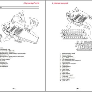 Valtra Tractor N134D1C8 N1154eD1C8 N174D1C8 Operators Manual 39934212 1