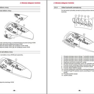 Valtra Tractor N134H1C8 N1154eH1C8 N174H1C8 Operators Manual PL 1