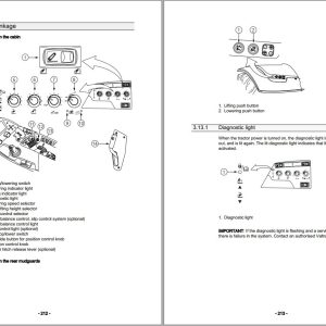 Valtra Tractor N134V N1154eV N174V Operators Manual 39893214 1