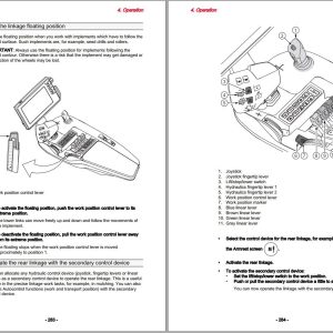 Valtra Tractor N134V1C8 N1154eV1C8 N174V1C8 Operators Manual 39937212 1
