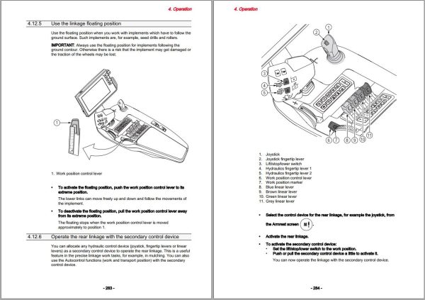Valtra Tractor N134V1C8 N1154eV1C8 N174V1C8 Operators Manual 39937212 1