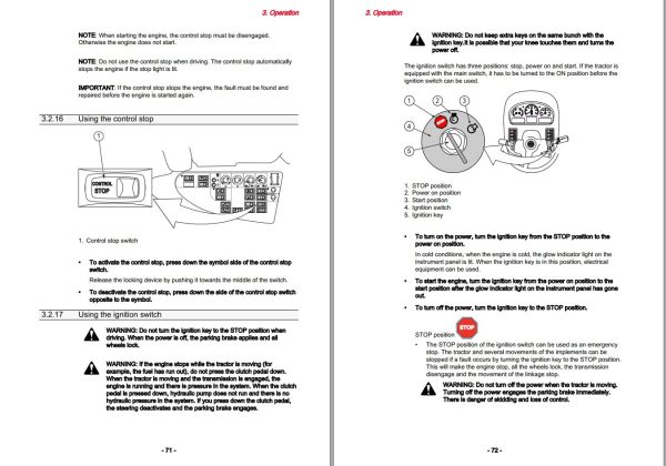 Valtra Tractor N3 Series Versu Operators Manual 1