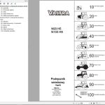 Valtra Tractor N93H5 N103H5 Service Manual PL