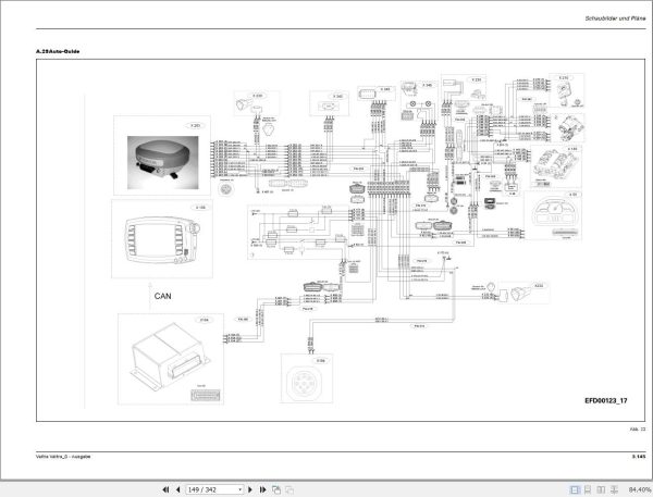Valtra Tractor S Series Electrical And Hydraulics Diagrams DE 1