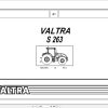 Valtra Tractor S263 Parts Catalog 3906329M3