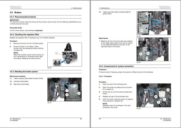 Valtra Tractor S274 to S394 Operators Manual 1