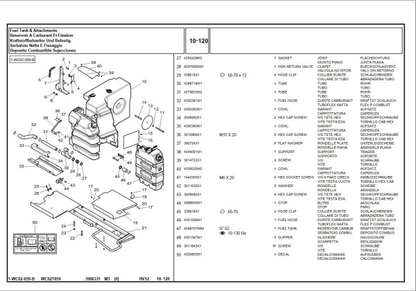 Valtra Tractor S323 Parts Catalog 3906331M3 1